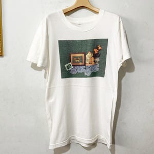 Vintage 80s Renaissance Shirt Size M Vintage Art tee, Vintage Artist Tee, Vintage Painting Tee, Vintage Geek Shirt