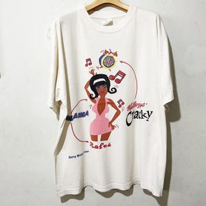 Vintage 90s Rafee & The Wabbo Wabbo Club T-Shirt Festival Music Tour Tee Size XL