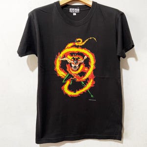 Vintage 1999 Devilman T-Shirt Japanese Manga Anime Graphic Tee Size XS