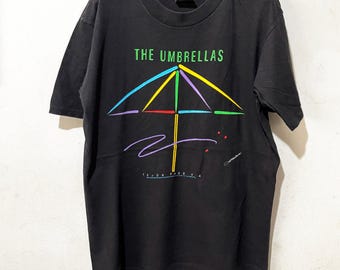 【90】S/S Tee (Umbrella) ハウスオンザヒル Vintage 90s the Umbrellas T-shirt Size L - Etsy UK