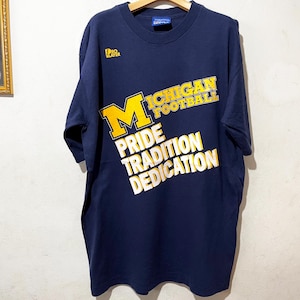 Vintage 90s Michigan Wolverines Shirt Size L-XL Vintage NCAA Tee, Vintage Football Tee, Michigan University Tee