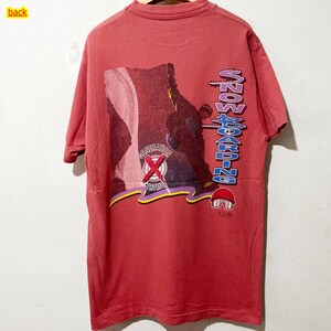 Vintage 90er Jahre Snowboard T-Shirt Extrem Sport Spell Out Graphic Tee Größe M