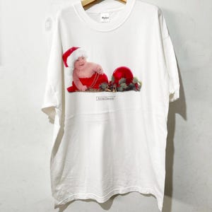 Vintage 90s Anne Geddes Shirt Size L-XL Vintage &quot; Christmas Babie&quot; Tee, Vintage Photography Tee, Vintage Art Tees
