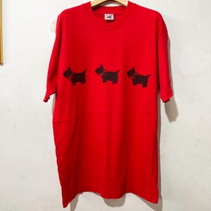 Vintage 90s Dog Shirt Size L Vintage Cairn Terrier Shirt, Vintage Pet Shirt, Vintage Animal Shirt, Vintage Nature Shirt