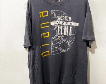 vintage des années 80 Diana Ross Workin' Overtime Tour t-shirt taille XL