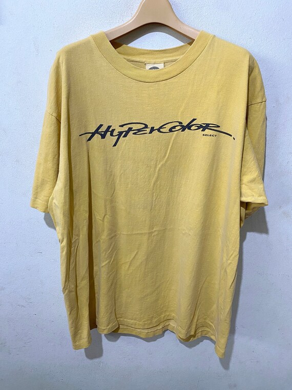 Vintage 90s Hypercolor Generra Shirt Size L XL Etsy Canada