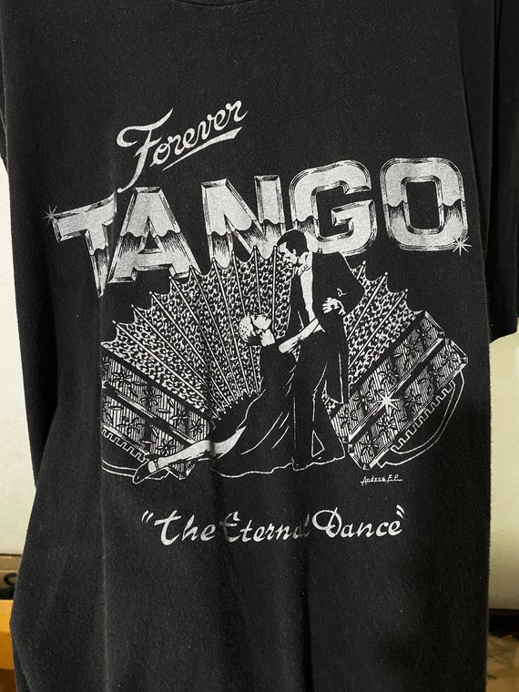 Vintage 90s Forever Tango Shirt Size XL - image 2