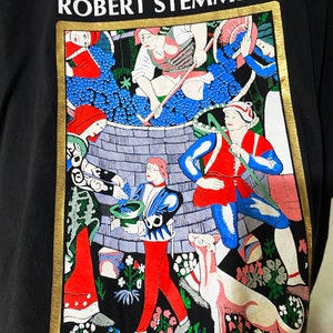 Vintage 90s Vineyard Wine Garden T-Shirt Size XL-XXL image 2