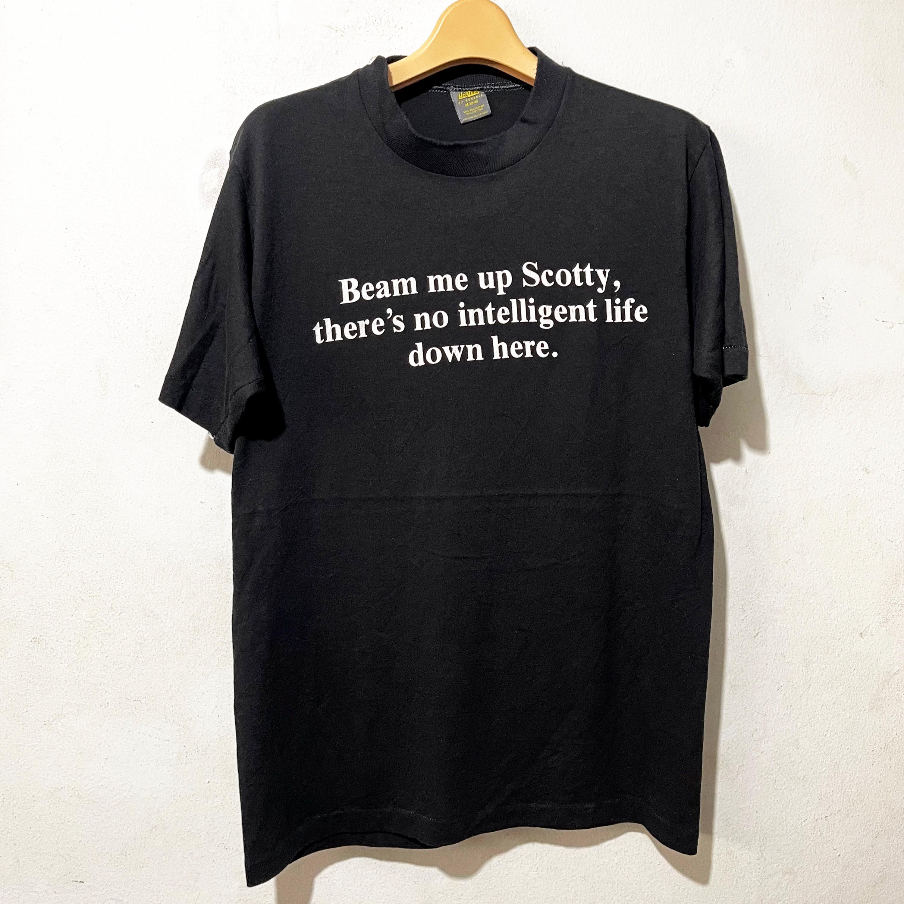 Vintage 80s Beam Me up Scotty T-shirt Size M - Etsy