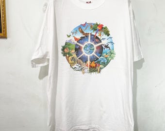 Vintage 1990 Earth Day T-shirt Size XL - Etsy