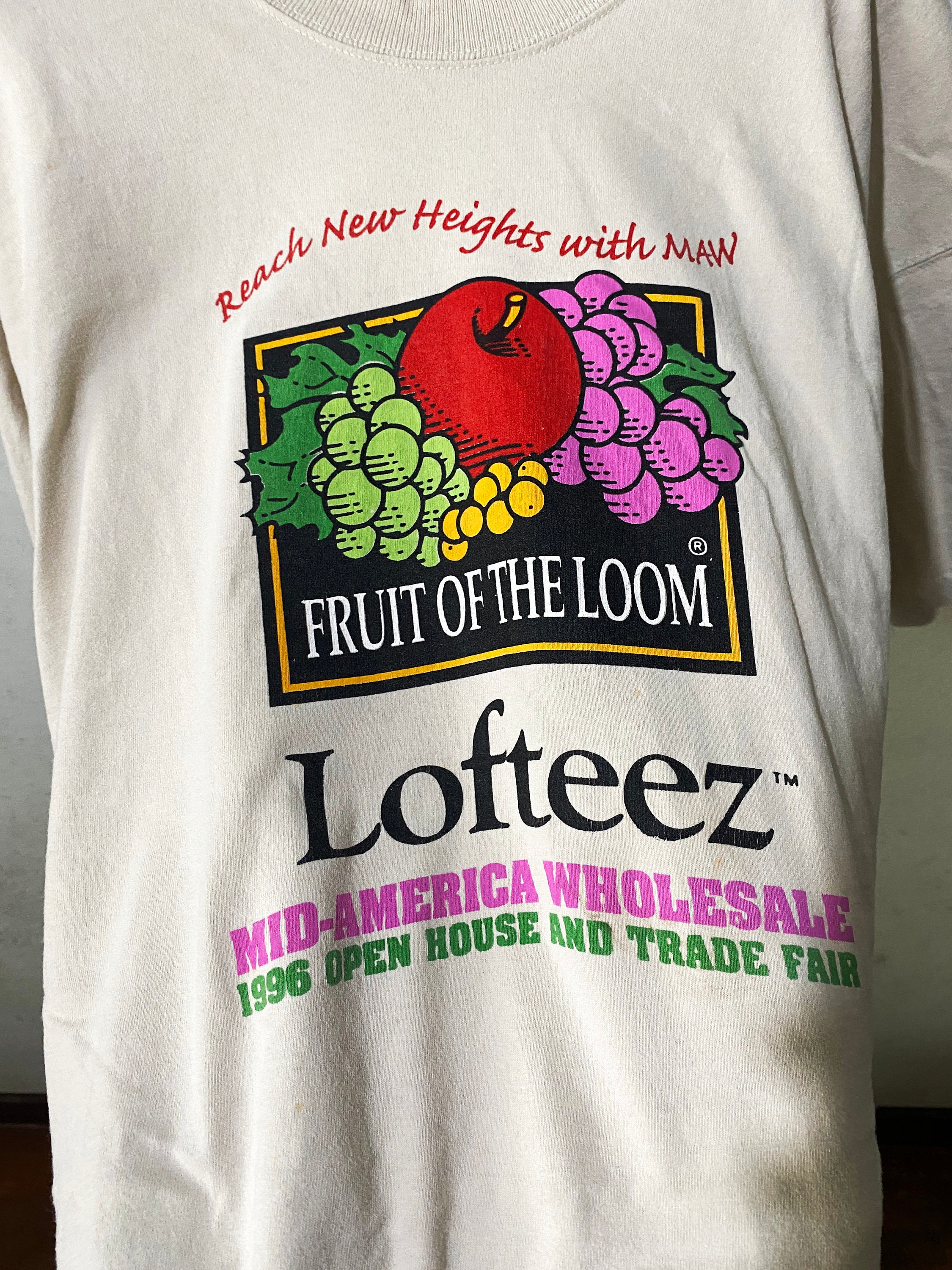 Vintage 90s Fruit of the Loom Shirt Size XL Vintage Logo Tee Vintage 90s Fruit of the Loom Shirt Size XL Vintage Logo Tee