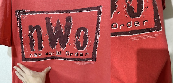 Vintage 90s NWO New World Order Wrestling T-shirt Size M - Etsy