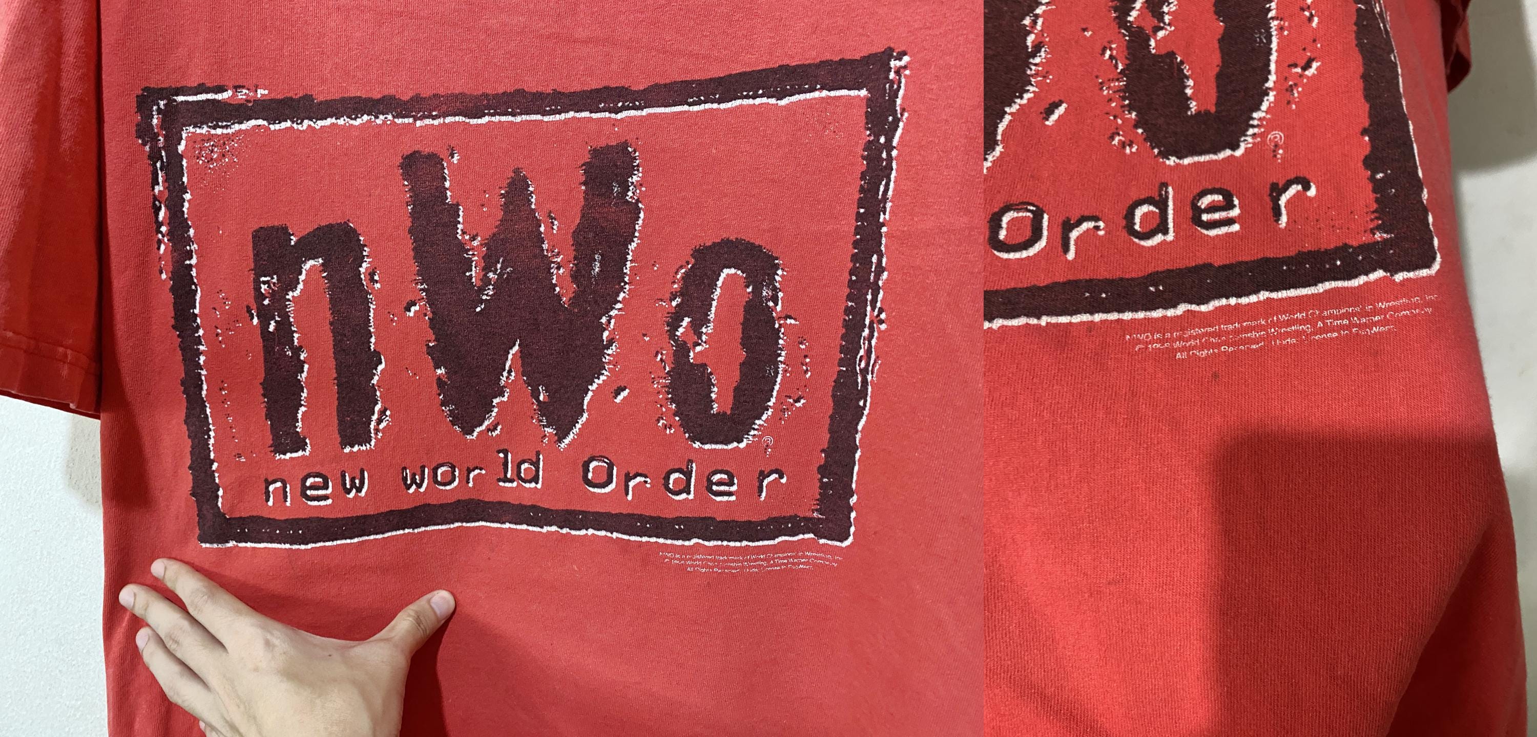 Vintage 90s NWO New World Order Wrestling T-shirt Size M - Etsy