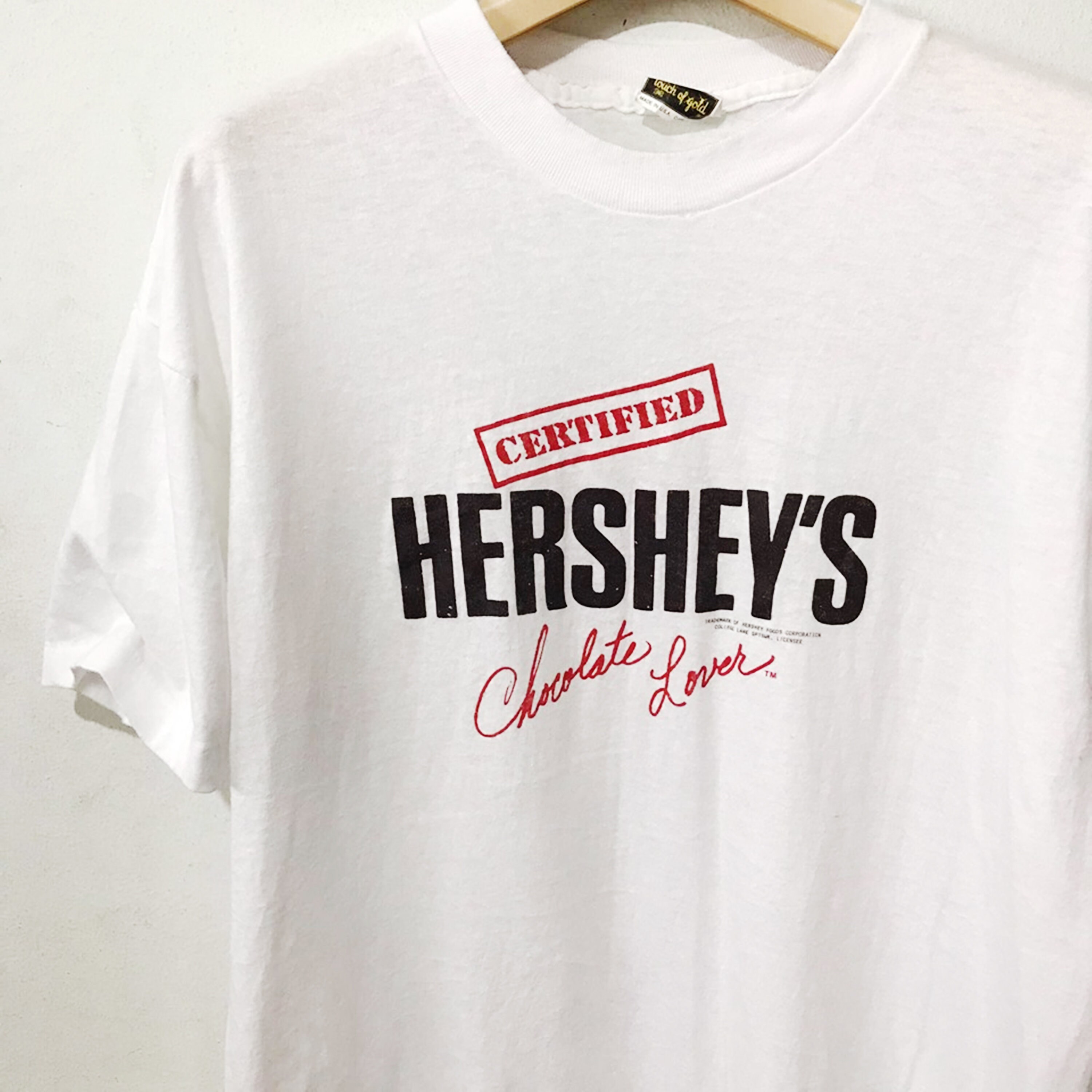 Vintage Hershey's Chocolate Shirt Size L Free Shipping | Etsy