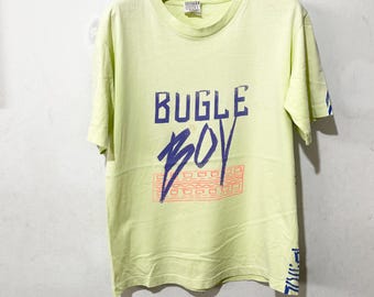 Vintage jaren 90 Bugle Boy Surf-T-shirt maat S-M