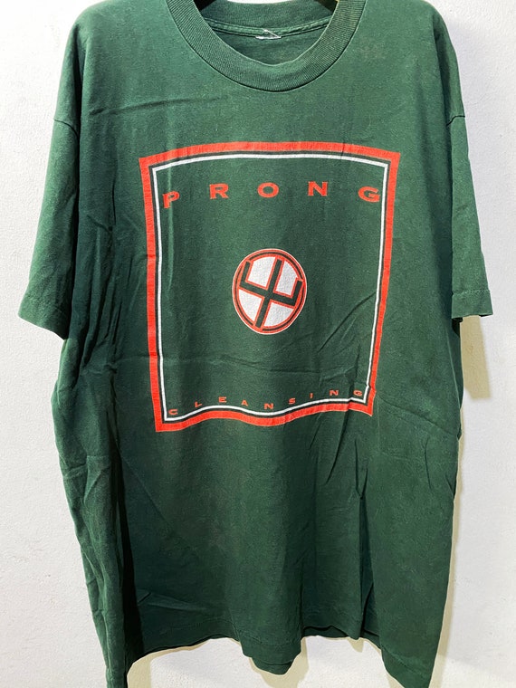 Vintage 90s Prong Cleansing Shirt Size XL - image 3