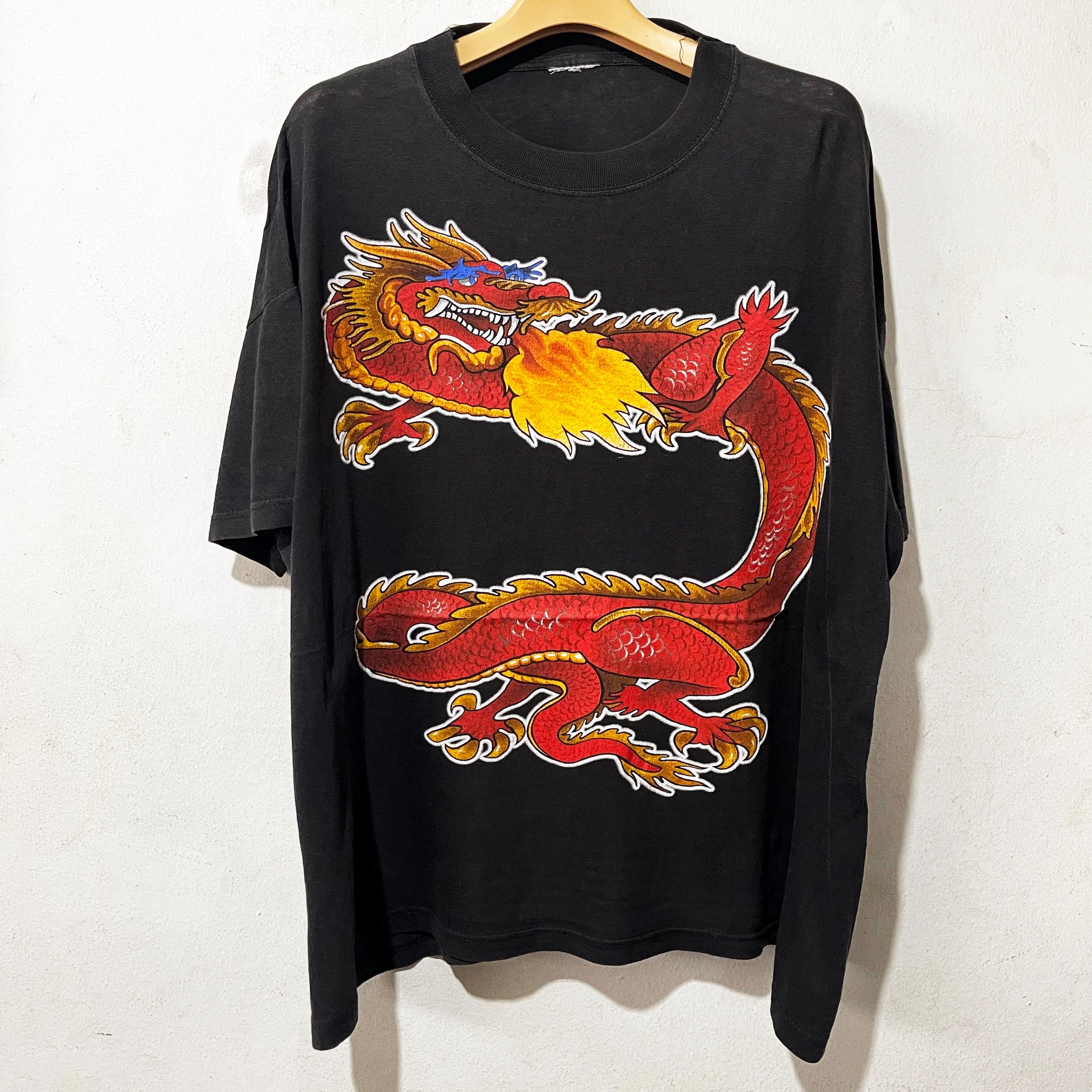 Vintage 90s Dragon Souvenir T-shirt Size XL - Etsy Canada