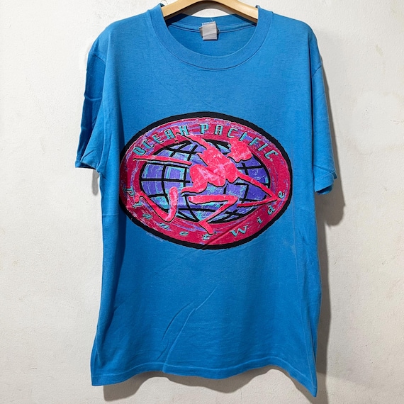 Vintage 90s OP Ocean Pacific T-shirt Size L - Etsy Hong Kong