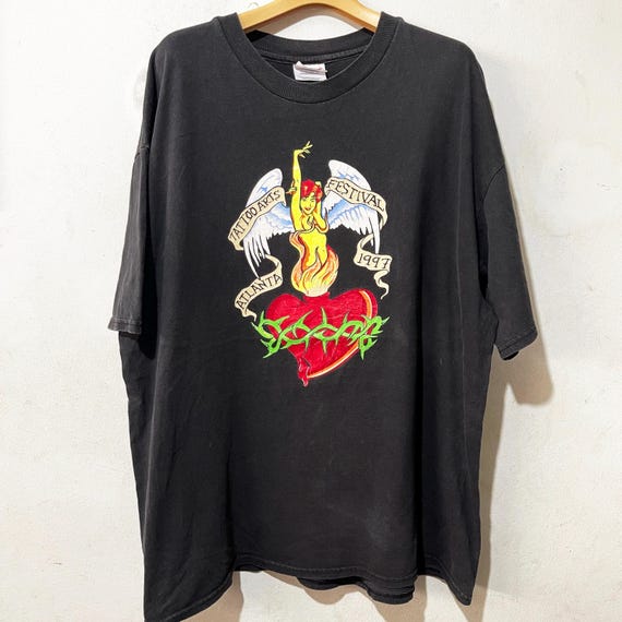 Vintage 1997 Atlanta Tattoo Arts Festival T-shirt Size XL - Etsy