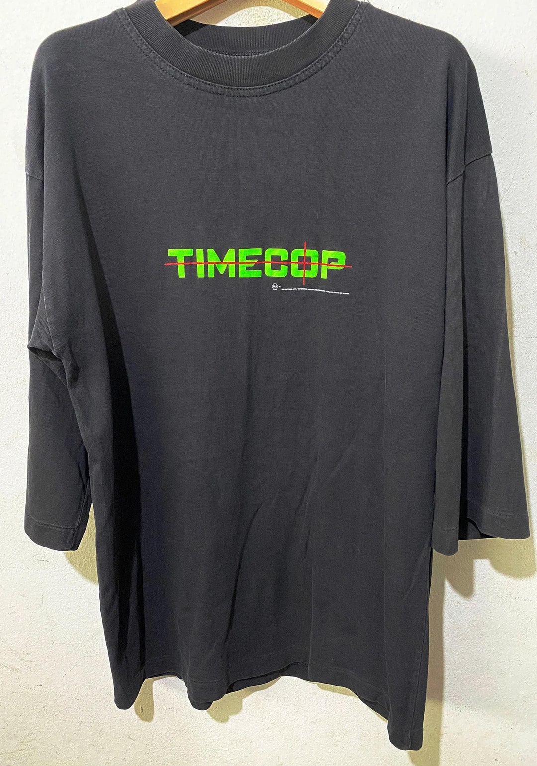 Vintage 1994 Timecop Shirt Size L Vintage Movie Shirt, Action Sci 