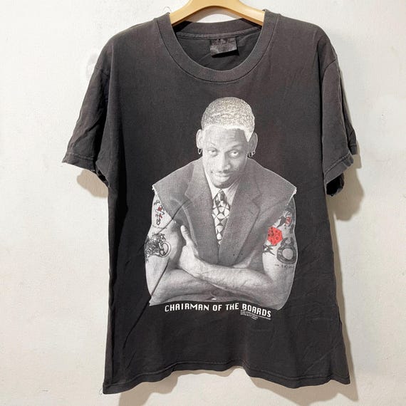 ヴィンテージ 1996 デニス・ロッドマン Tシャツ サイズ M - Etsy 日本
