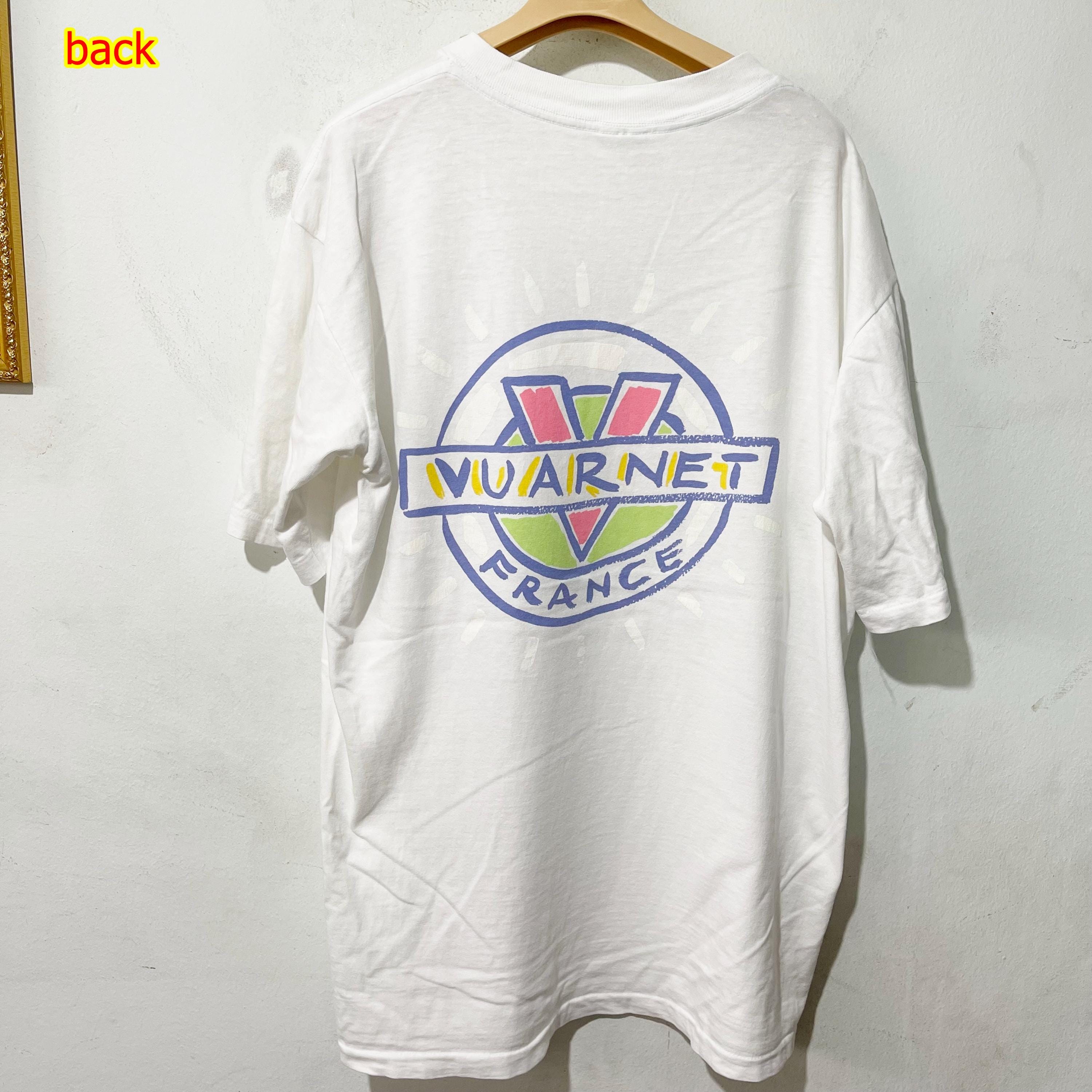 Vintage 80s Vuarnet France T-shirt Size XL - Etsy Canada
