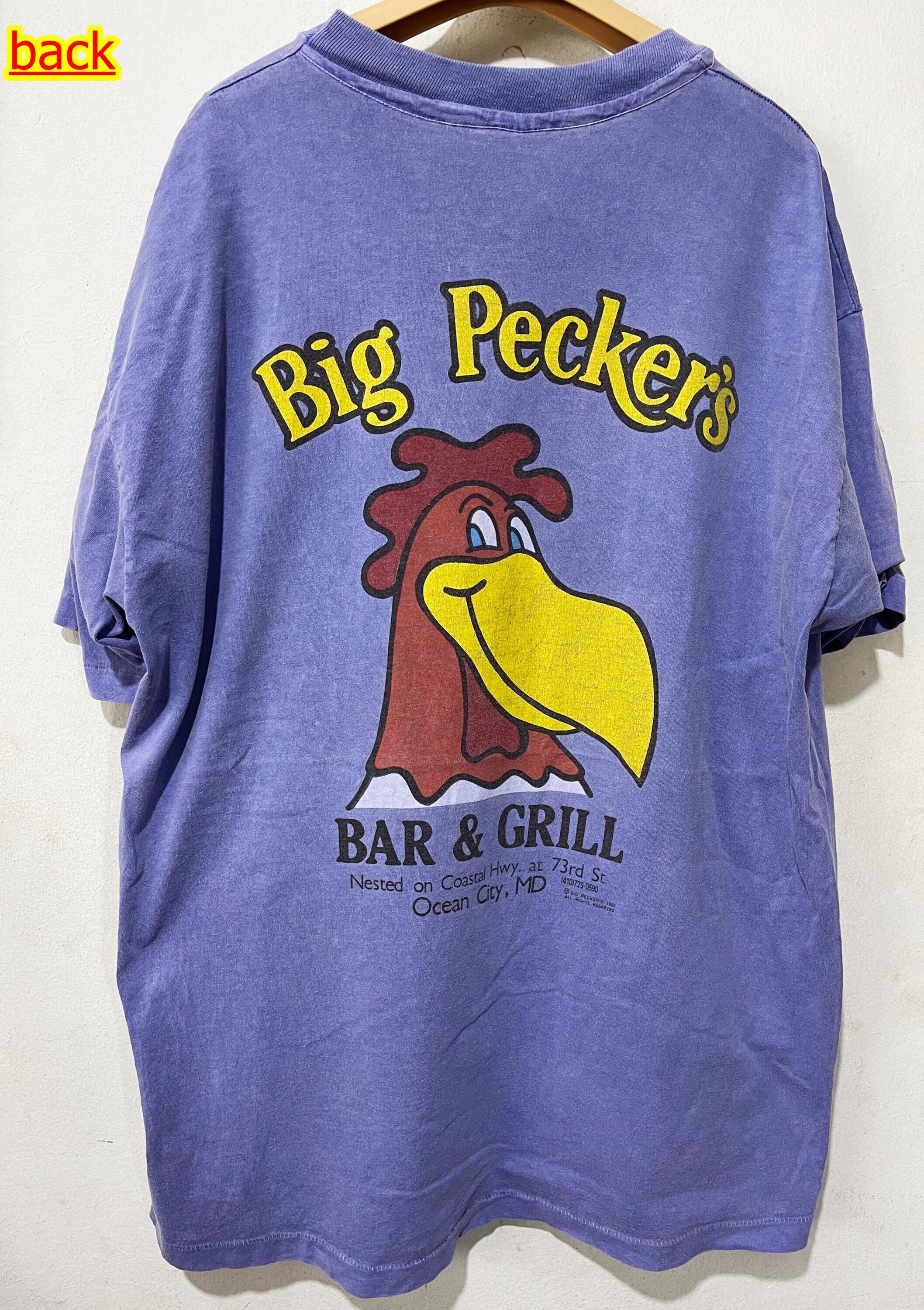 Vintage 1987 Big Pecker's Shirt Size XXL Vintage 80s Bar Vintage 1987 Big Pecker's Shirt Size XXL Vintage 80s Bar