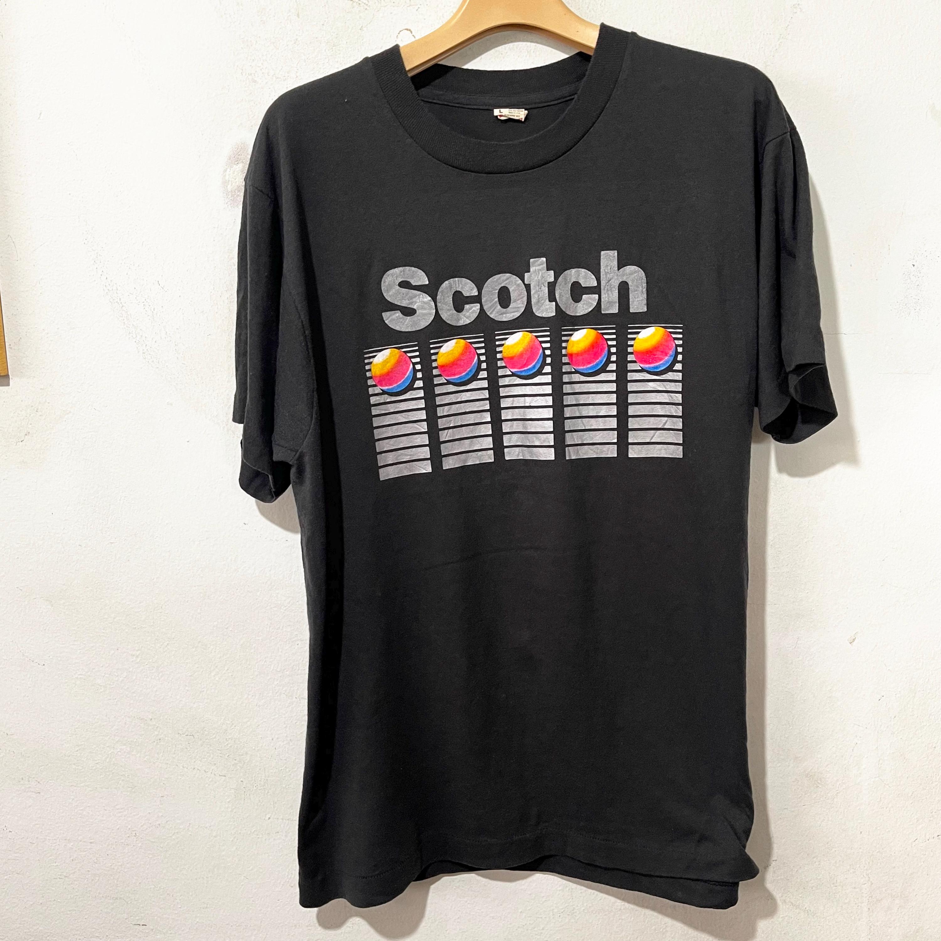 Vintage 80s Scotch Cassette T-shirt Size M-L - Etsy Israel
