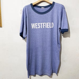 Vintage 90er Jahre Westfield Köche Yorkshire Ringer T-Shirt Gr.M
