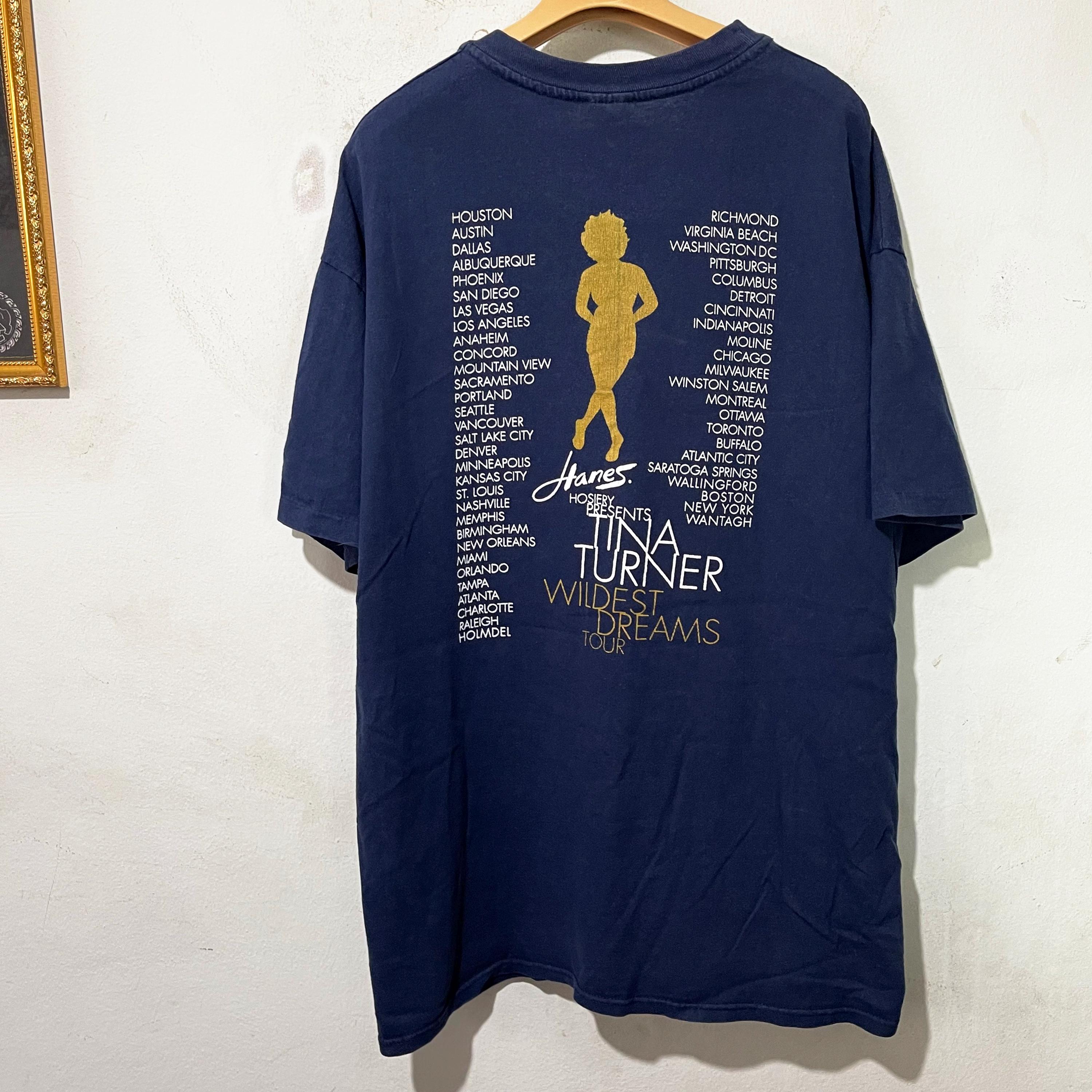 Vintage 90s Tina Turner T-shirt Size XL - Etsy