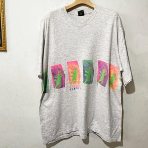 Vintage 90s Gecko Hawaii Shirt Size XL Vintage Beach Sportswear Tee, Vintage Gecko Tee, Vintage Animal Tee