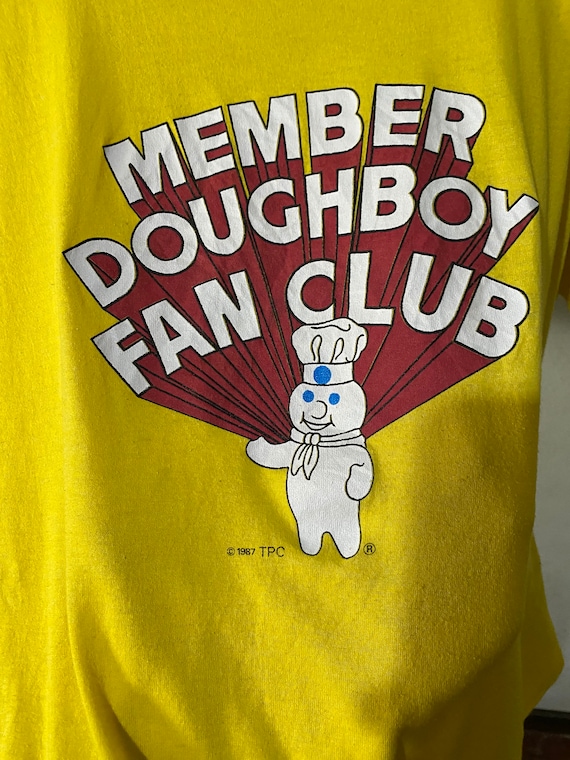 Vintage 1987 Pillsbury Doughboy Fan Club T-shirt Size L - Etsy