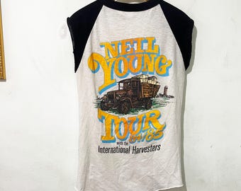 Vintage 1984-1985 Neil Young and the International Harvesters T