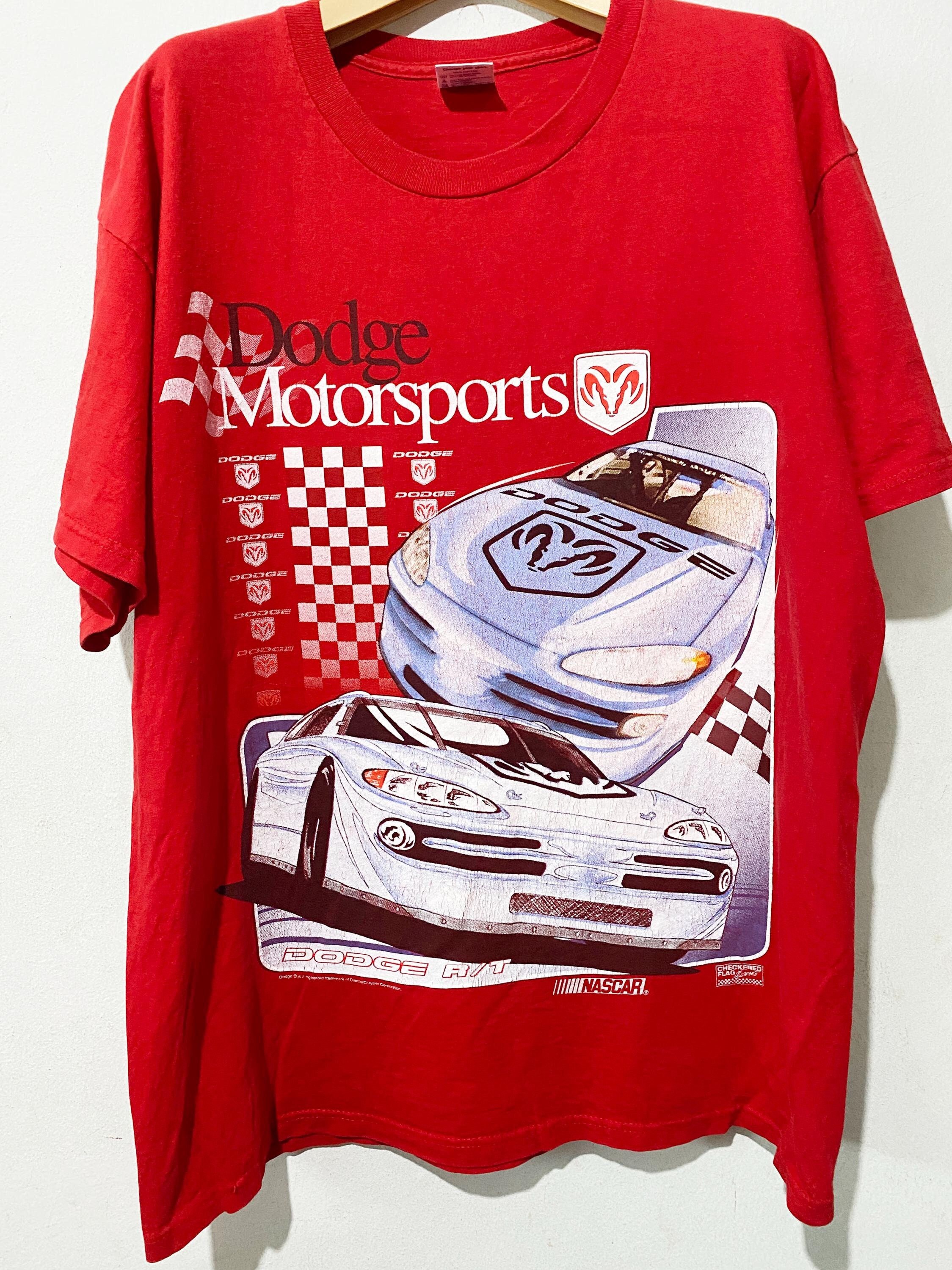 Vintage Dodge Motorsports Shirt Size L-XL 2000s NASCAR the