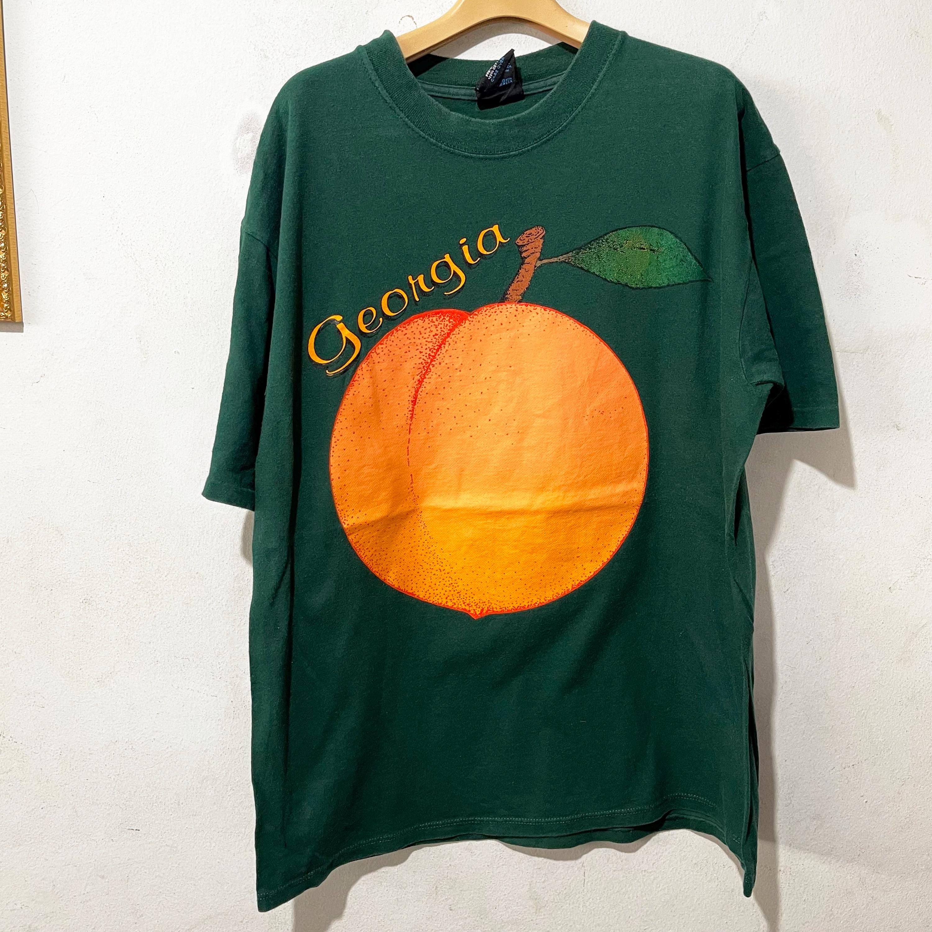 Vintage 90s Georgia Shirt Size L-XL Vintage Georgia Peach Shirt, Georgia State Shirt, Georgia Graphic Tee, Vintage Souvenir Tee