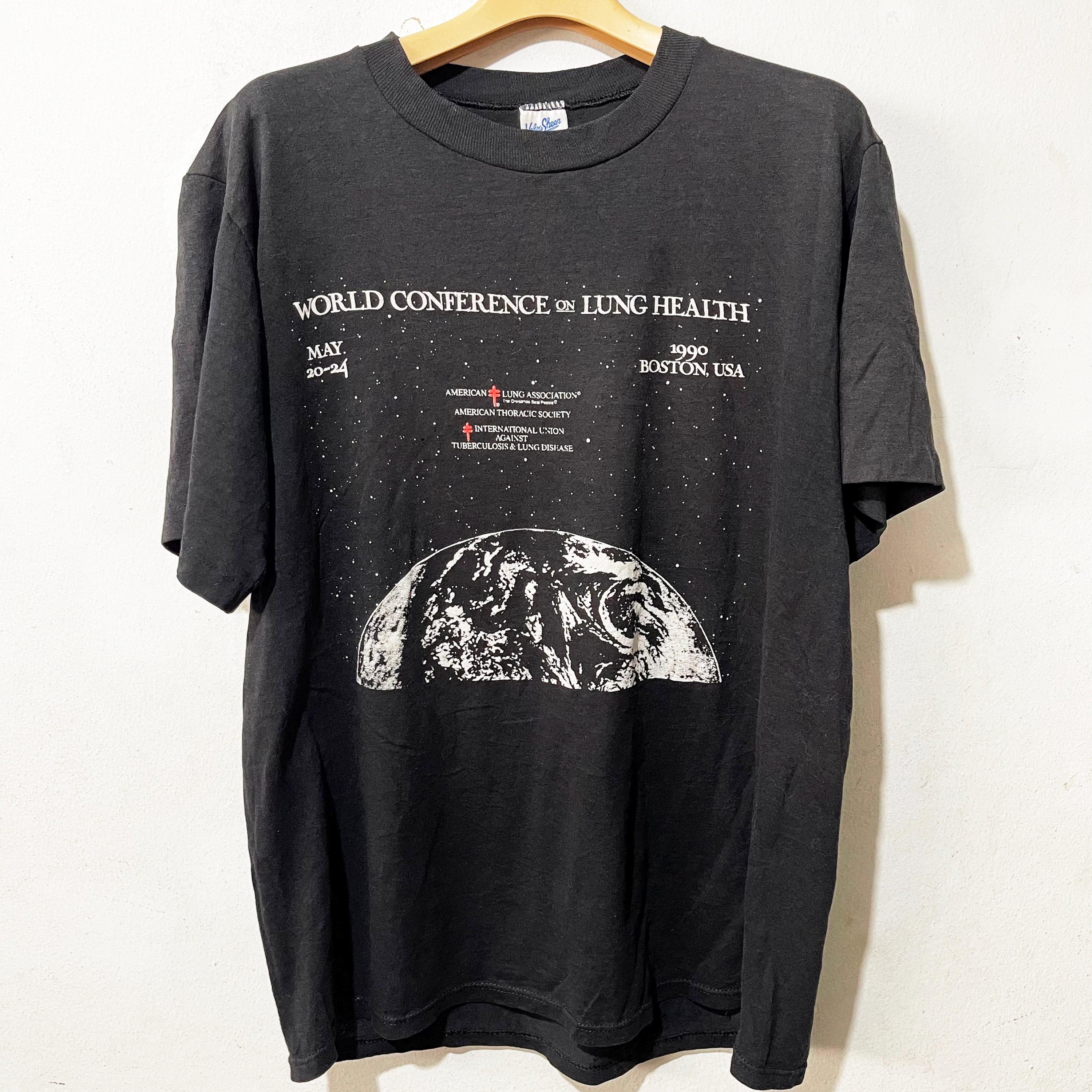 Vintage 1990 Earth Day T-shirt Boston Planet Earth Graphic Tee