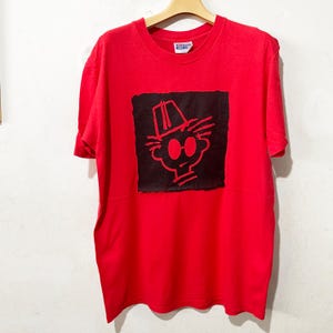 Vintage 90s Comic T-Shirt Cartoon Graphic Funny Tee Size L