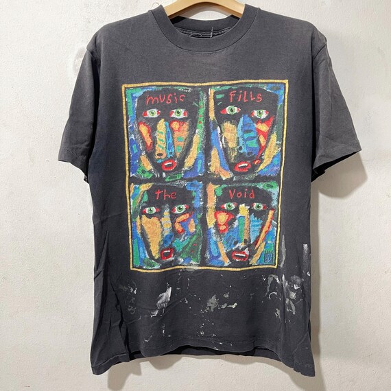 90s fred babb Tシャツ グッドサイズ フェードブラック XL Vintage 90s Fred Babb Your Head Goes Here T-shirt Size S–M - Etsy