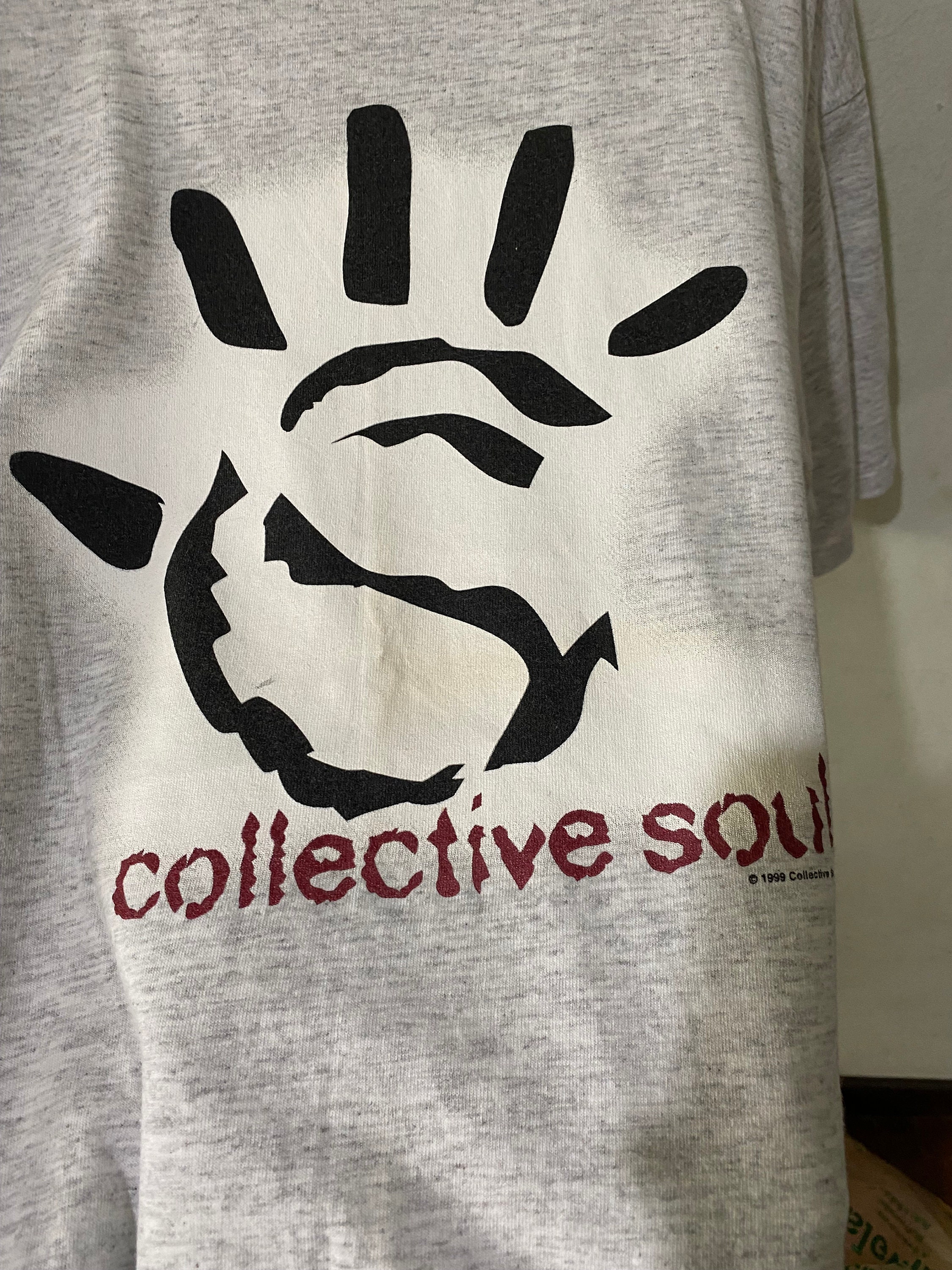 COLLECTIVE SOUL Tシャツ 1999 ビンテージ ヴィンテージ 1999 Collective Soul Tシャツ ロックバンドツアー