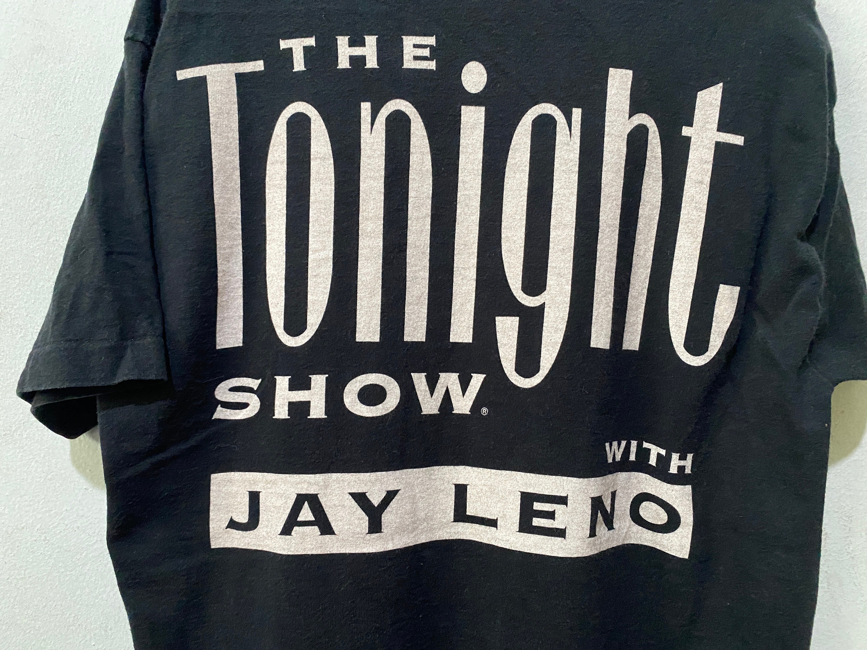 Vintage 90s the Tonight Show Jay Leno T-shirt Size L - Etsy