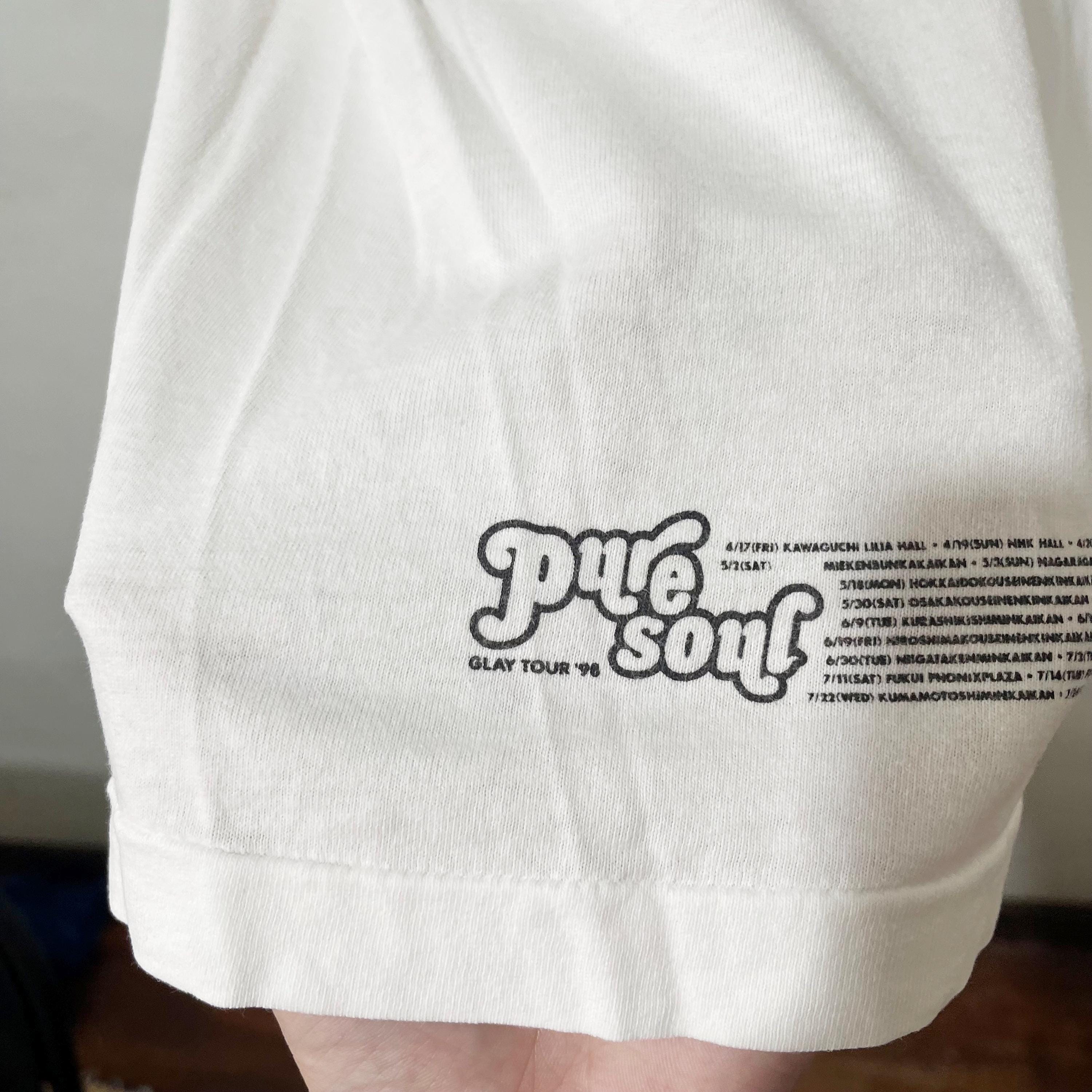 ヴィンテージ 1996 GLAY ピュアソウルツアー Tシャツ サイズM - Etsy 日本