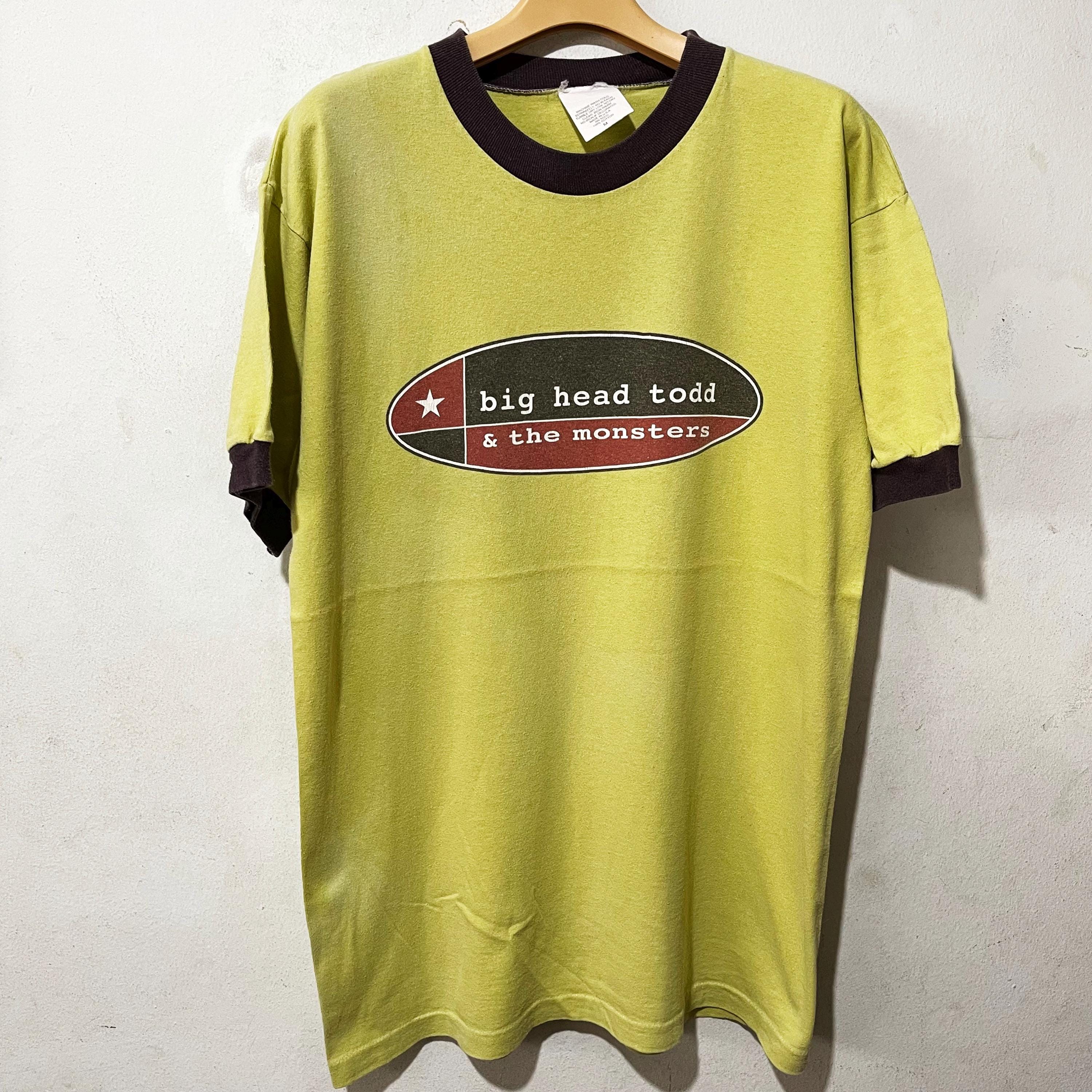 Vintage 90s Big Head Todd and the Monsters Ringer Tee Size M - Etsy