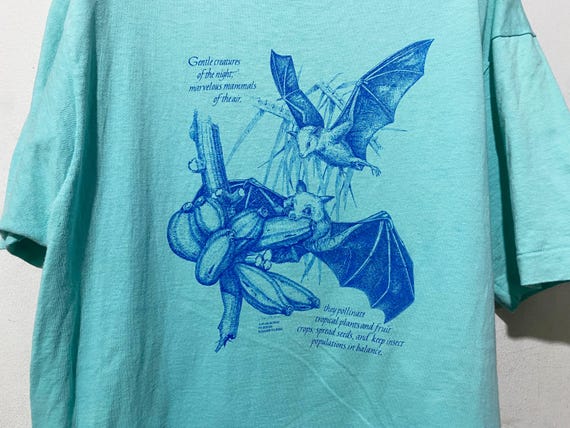 Vintage 80s Jim Morris Bat T-shirt Size L - Etsy