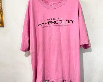 Vintage 90s Hypercolor Generra T-shirt Color-changing Graphic Tee
