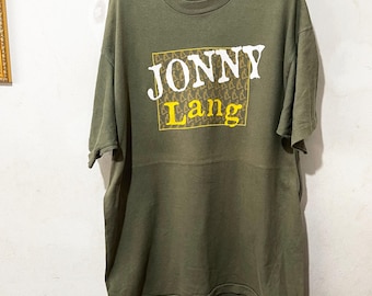 Vintage 1992 Jonny Lang T-shirt, Roomy Large - Etsy