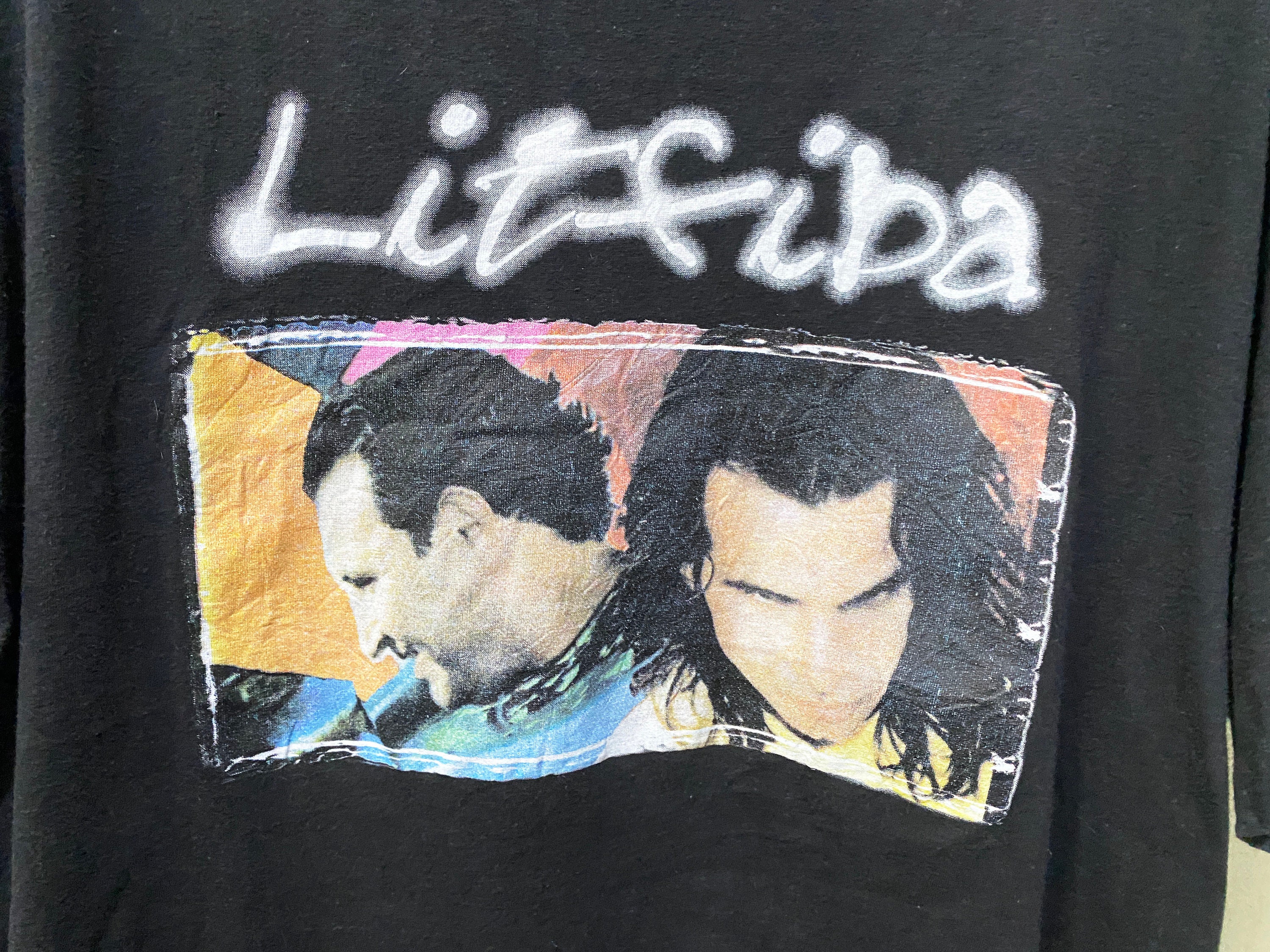 Vintage 90s Litfiba T-shirt Size L - Etsy