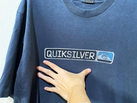 Vintage 90s Quiksilver Surf T-shirt Size L - Etsy