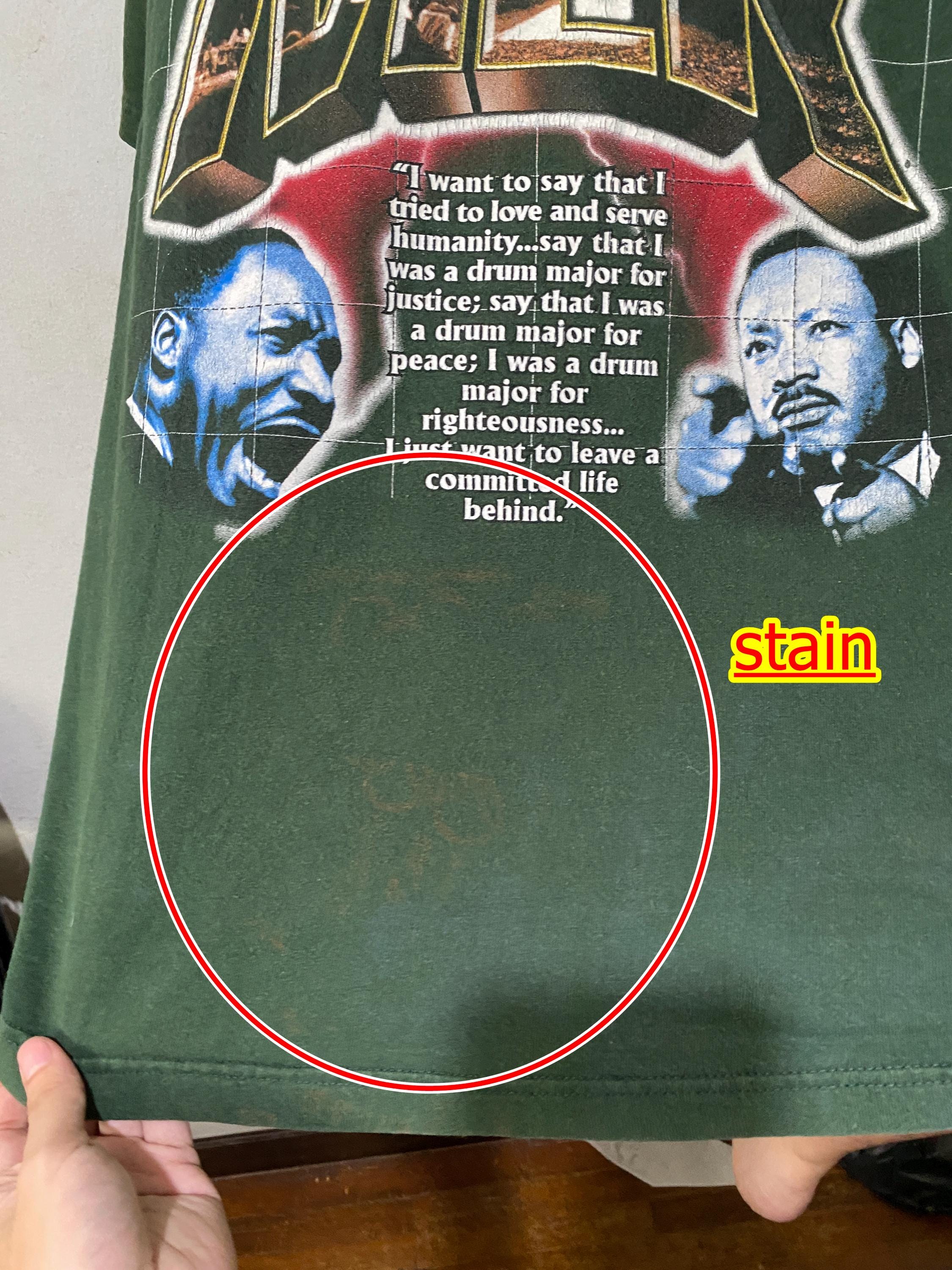 Vintage Martin Luther King Jr Shirt Size XL Martin Luther Vintage Martin Luther King Jr Shirt Size XL Martin Luther