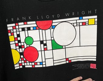 ヴィンテージ 1993 フランク・ロイド・ライト Tシャツ サイズ L - Etsy