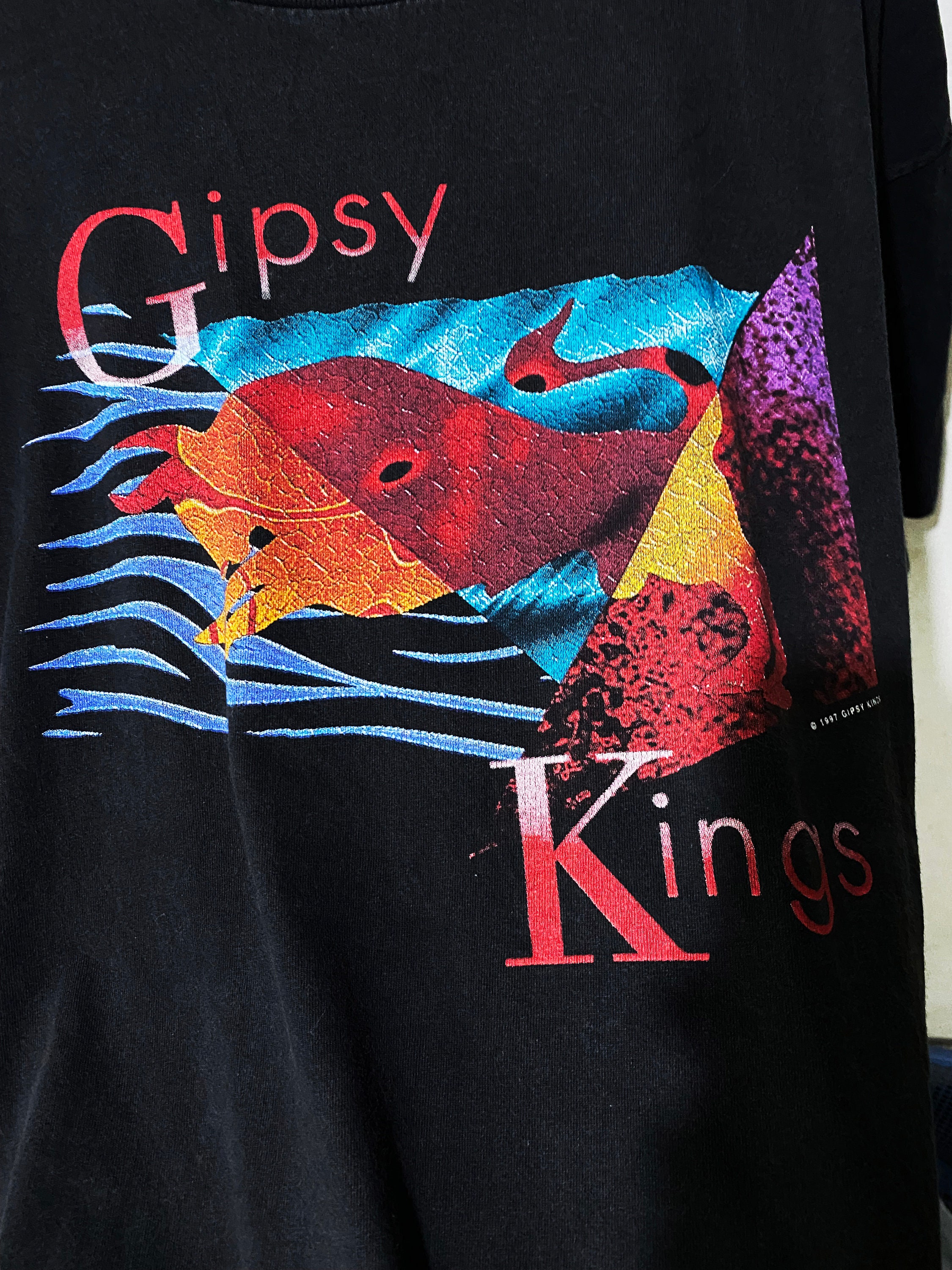Vintage 1997 Gipsy Kings T-shirt Size XL - Etsy